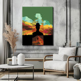 Painting by numbers Time stood still