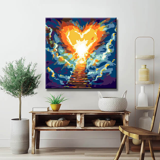 Painting by Numbers Stairs to Heaven I