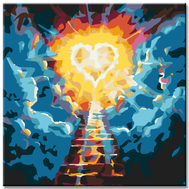 Painting by Numbers Stairs to Heaven II