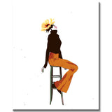 Painting by numbers Like a flower