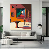 Painting by Numbers Quadro Curvo Curved Table