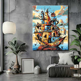 Painting by Numbers The City of Cats Will Soon Be on A Cruise