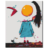 Painting by Numbers The Egg Girl Motif 4