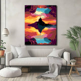 Paint by Numbers Living Isolation Island