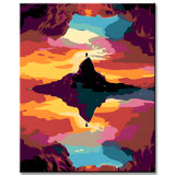 Paint by Numbers Living isolation island