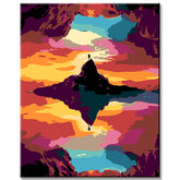 Paint by Numbers Living Isolation Island