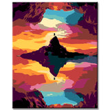 Paint by Numbers Living Isolation Island