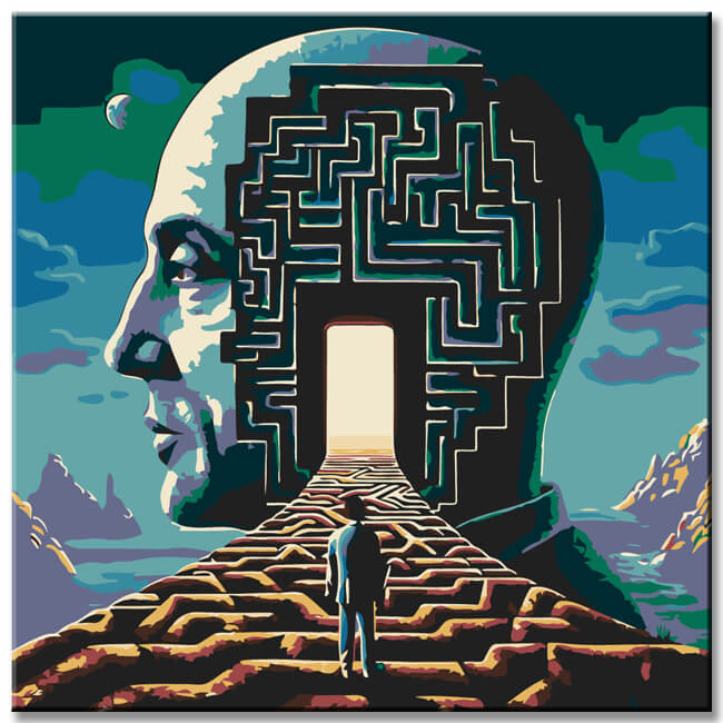 Paint by Numbers Head Expedition