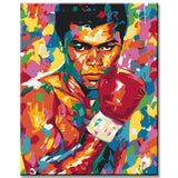 Painting by Numbers Muhammad Ali
