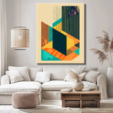 Painting by Numbers Colorful Shapes I
