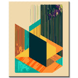 Painting by Numbers Colorful Shapes I