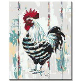 Painting by Numbers Sunday's Best Rooster