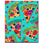 Painting by Numbers Pizza Slices