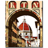 Paint by Numbers Florence Cityscape