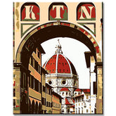 Paint by numbers Florence