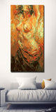 Painting by Numbers Nude Woman Abstract