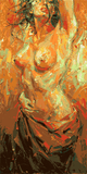 Painting by Numbers Nude Woman Abstract