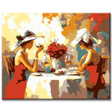 Painting by Numbers Women At The Table