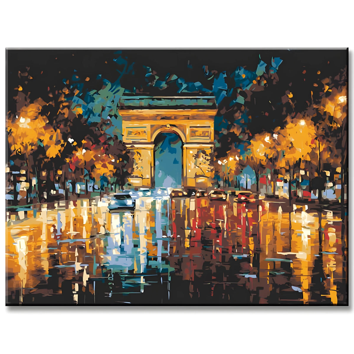 Paint by Numbers for Adults Arc De Triomphe