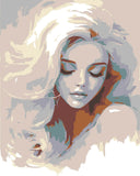Painting by Numbers Blonde Woman