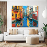 Painting by Numbers for Adults Canal Netherlands
