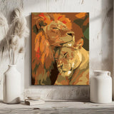 Painting by Numbers Animals Lowen Couple