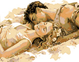 Painting by Numbers Nude Lovers