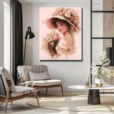 Painting by Numbers Woman with Hat
