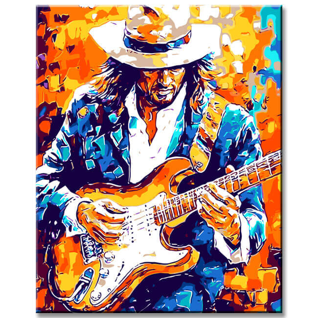 Pictures Paint by Numbers Rock Legend