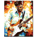 Paint by Numbers Guitarist