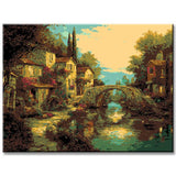 Paint by Numbers French Village