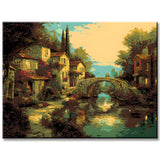 Paint by Numbers French Village