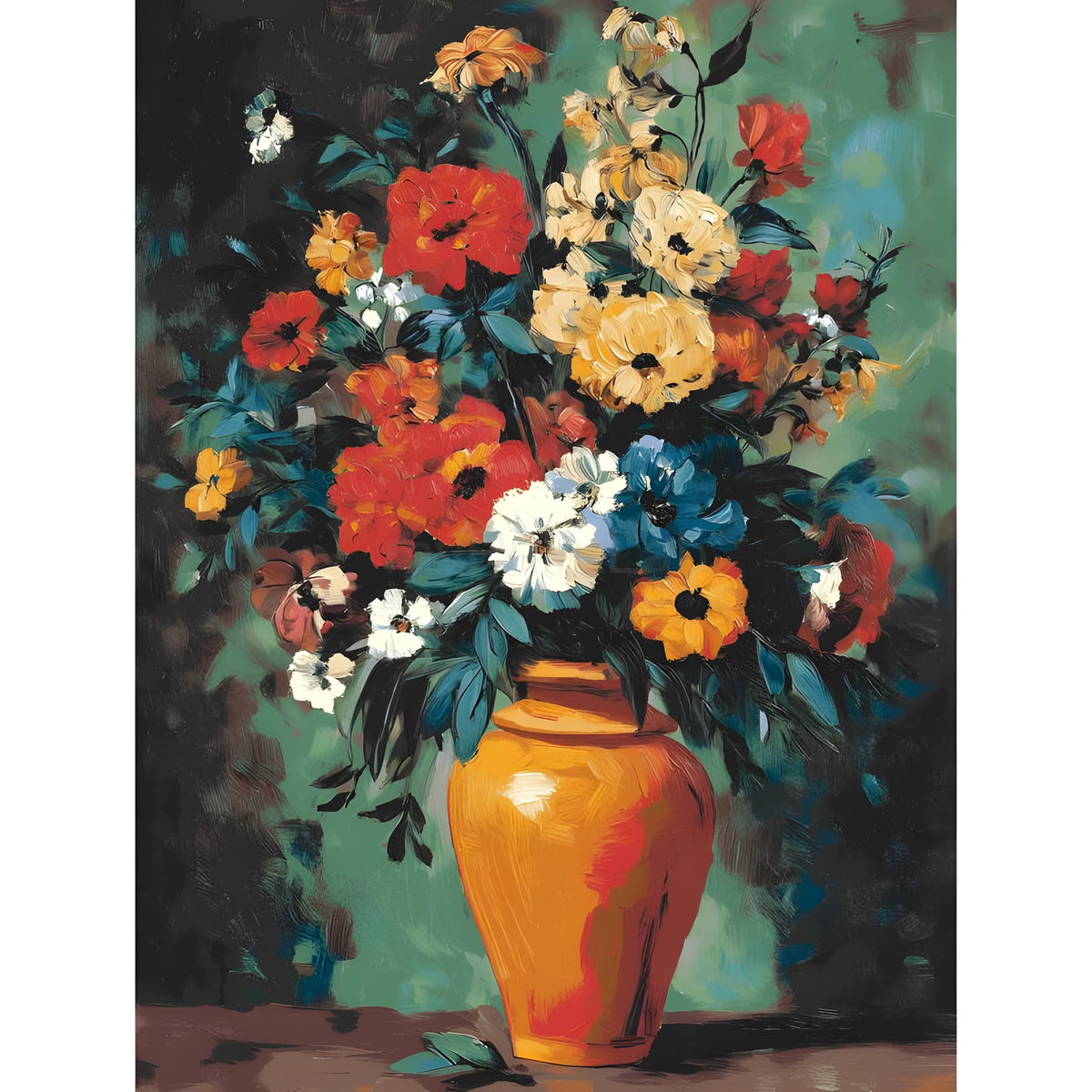 Painting by Numbers Bouquet of Flowers