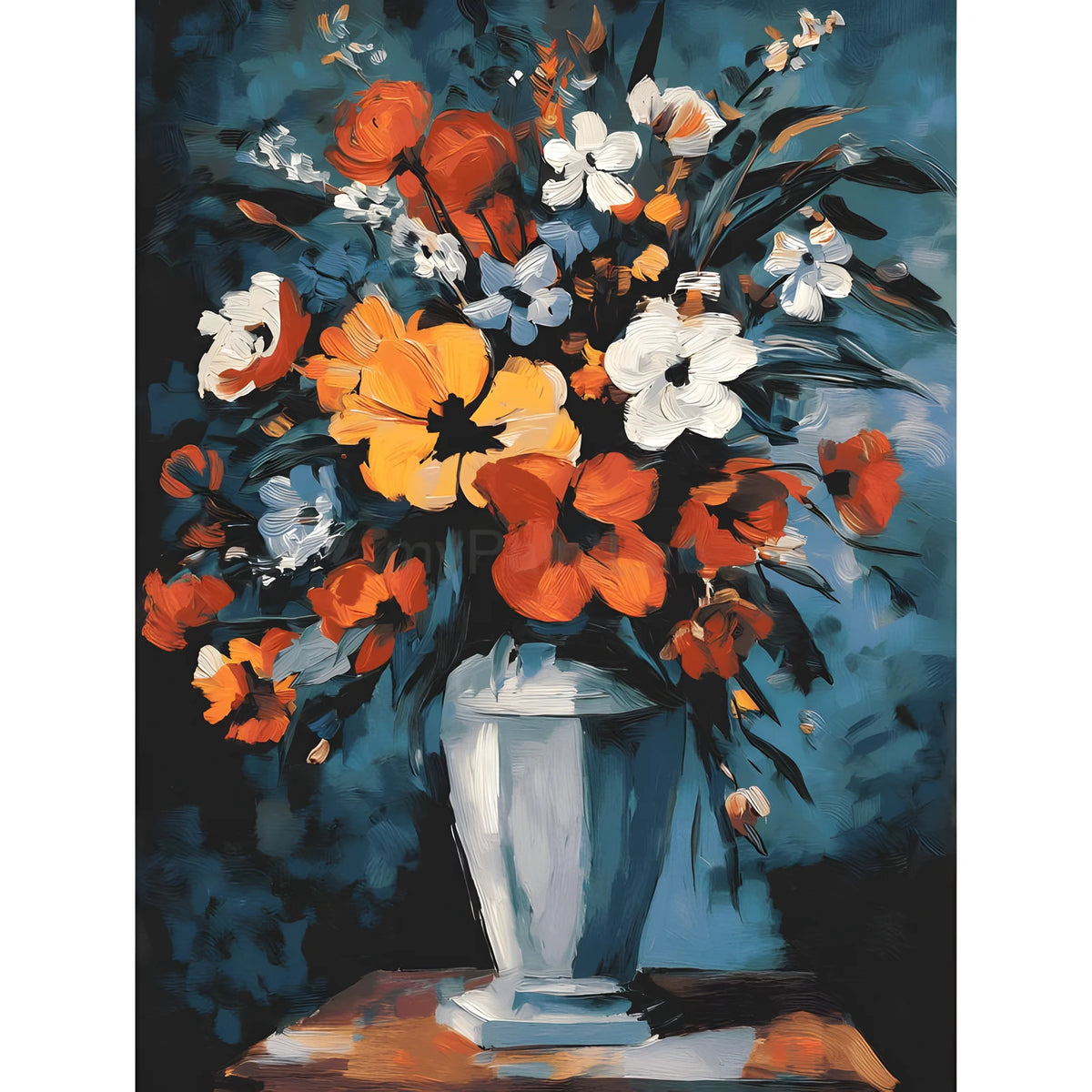 Paint by Numbers Peonies