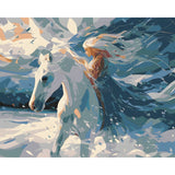Painting by Numbers Horse in Waves