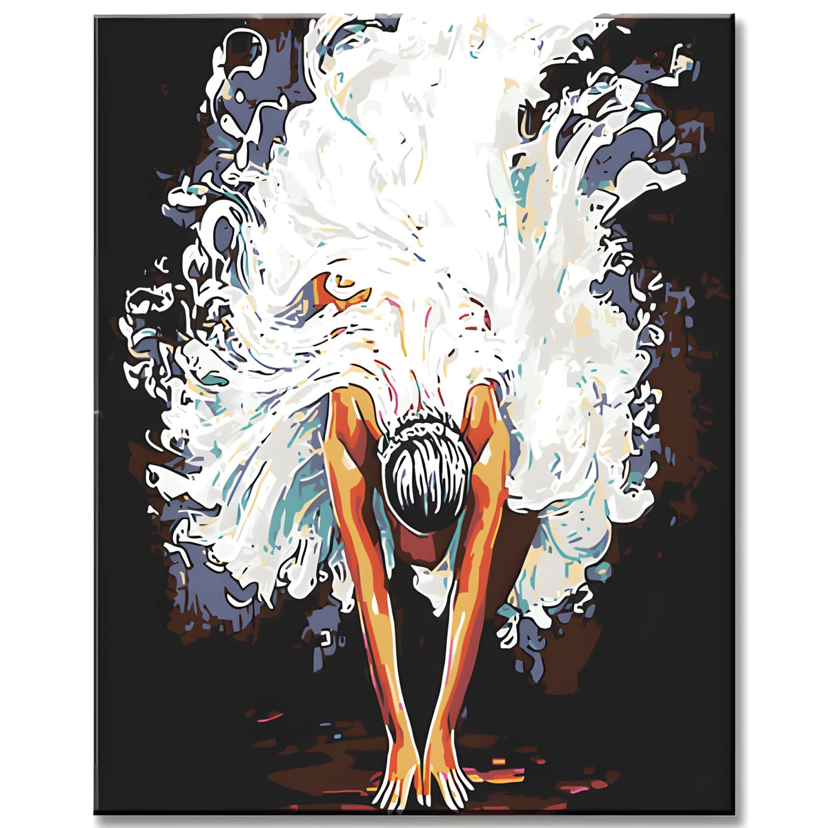 Paint by Numbers Prima Ballerina in White Dress