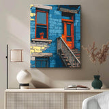 Painting by Numbers Pictures Door with Columns
