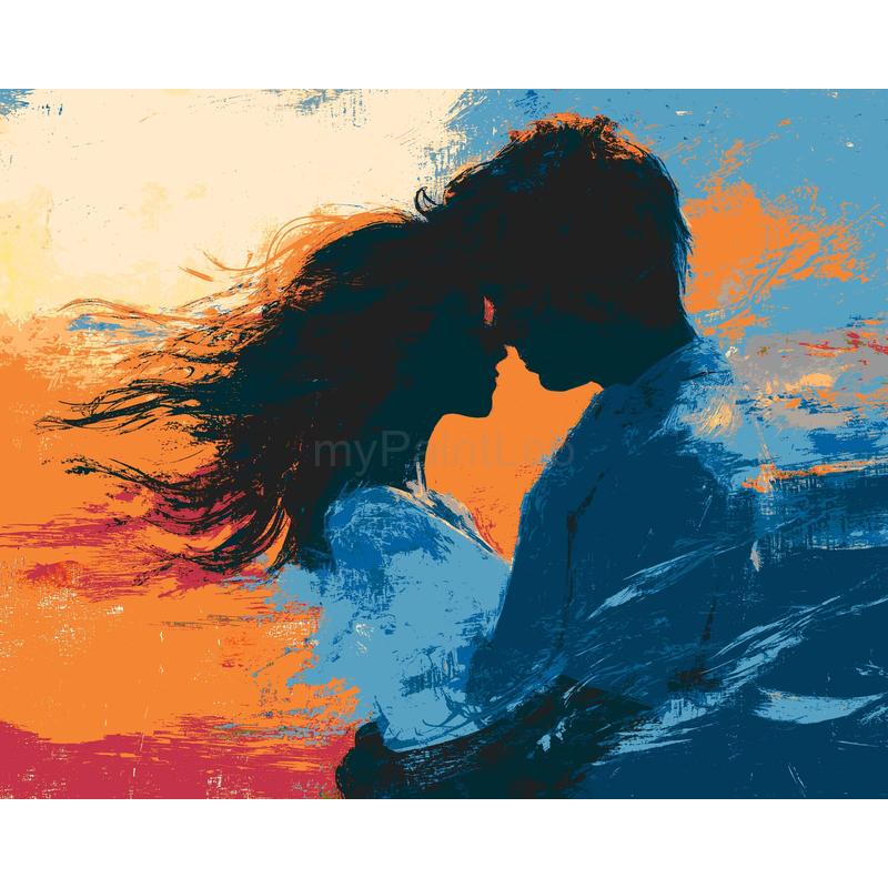Painting by Numbers Dancing Couple