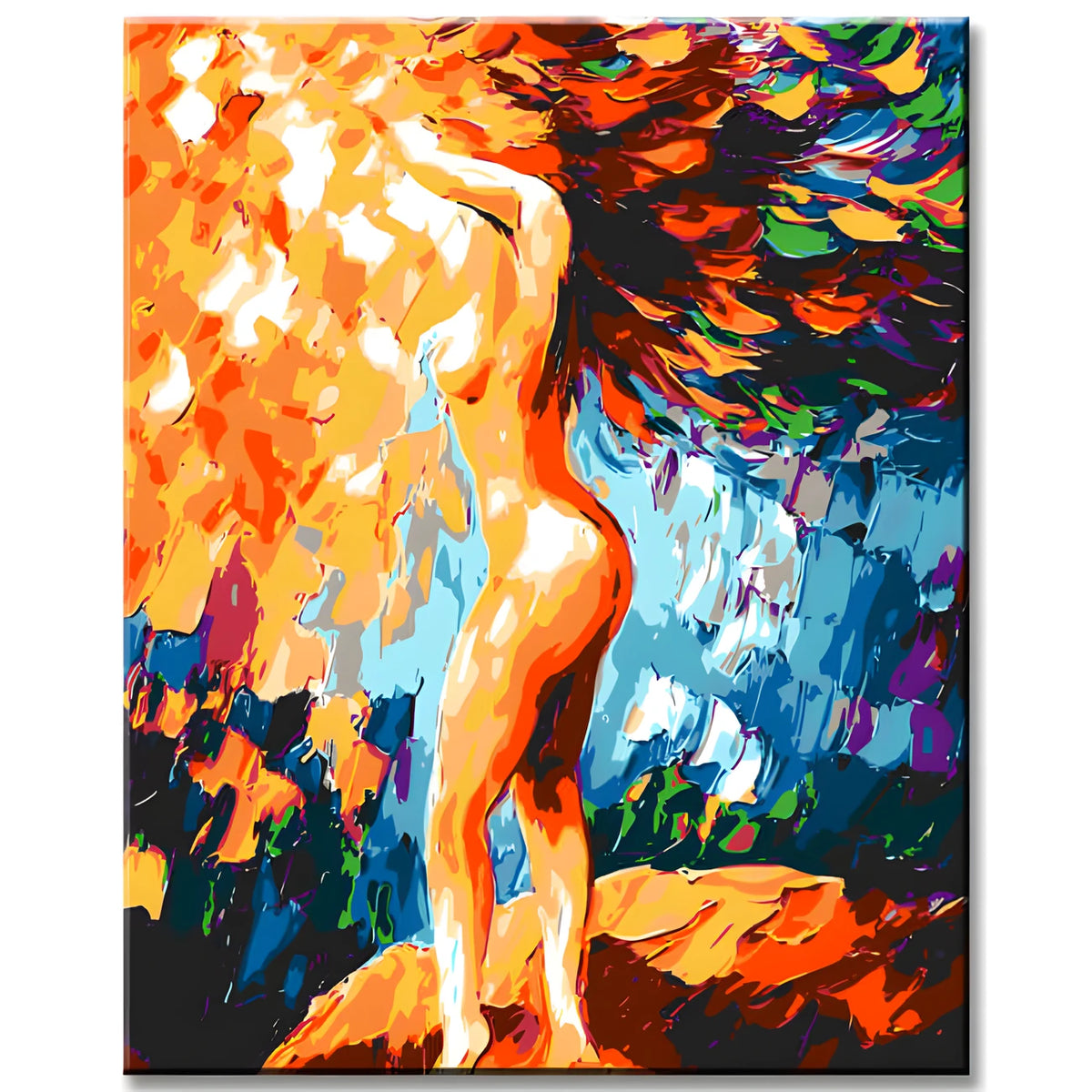 Paint by Numbers Abstract Woman II