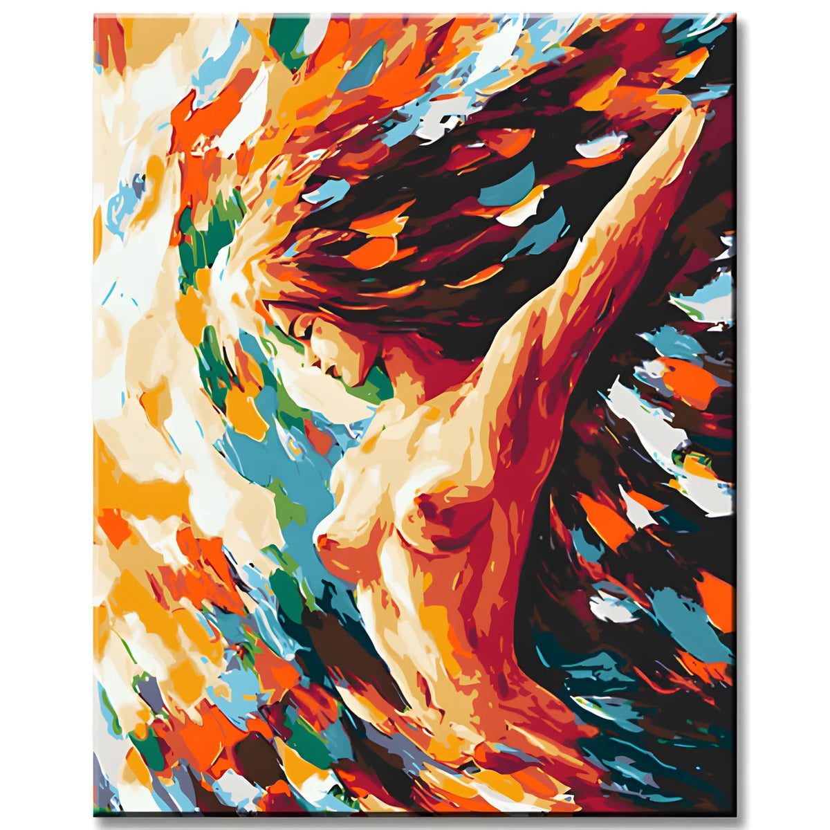 Paint by Numbers Abstract Woman I