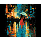 Painting by Numbers People Woman with A Parasol