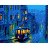 Paint by Numbers America San Francisco Tram
