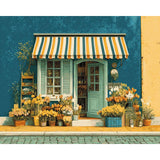 Painting by Numbers Pictures Street Cafe