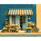 Painting by Numbers Pictures Street Cafe
