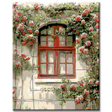 Paint by Numbers Rose Vines