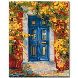 Painting by Numbers Pictures Colorful Front Door