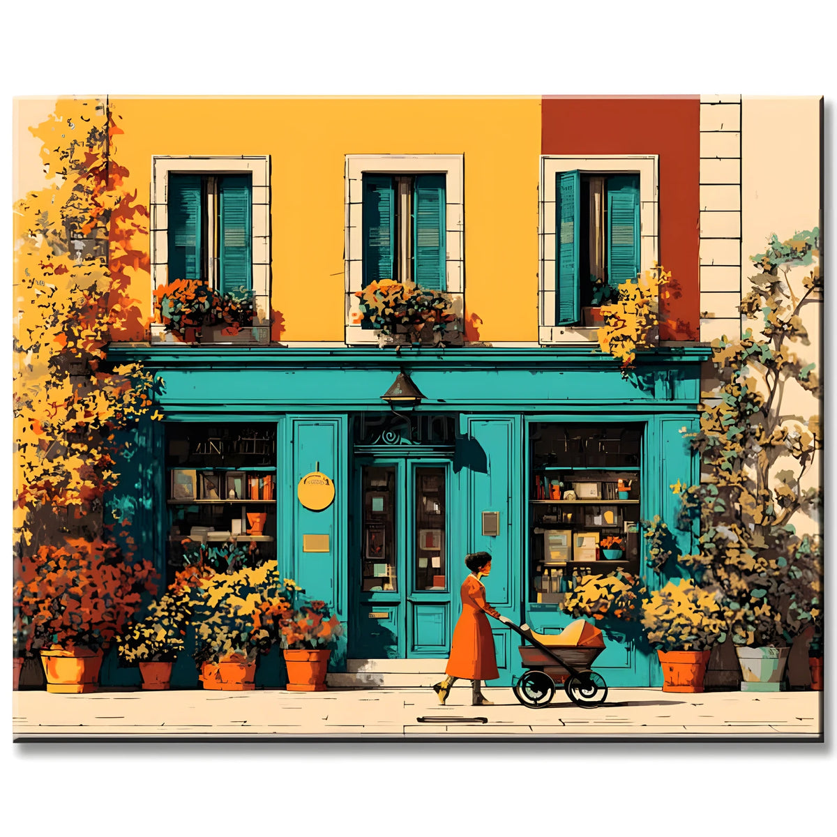 Painting by Numbers Old Town Shop