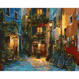 Painting by Numbers Old Town Corner House