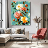 Paint by Numbers Rose Vine