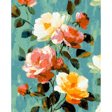 Paint by Numbers Rose Vine